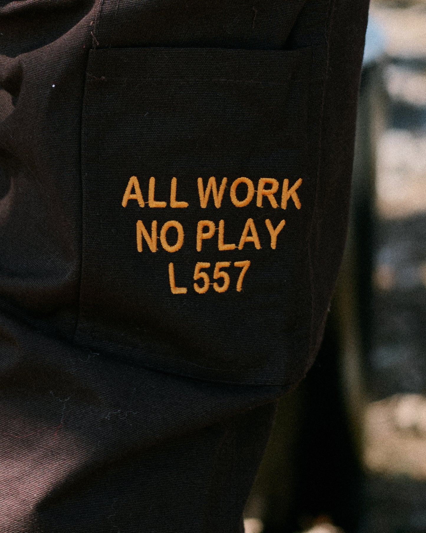 "All Work No Play" Union Pants - Slim Straight Cut