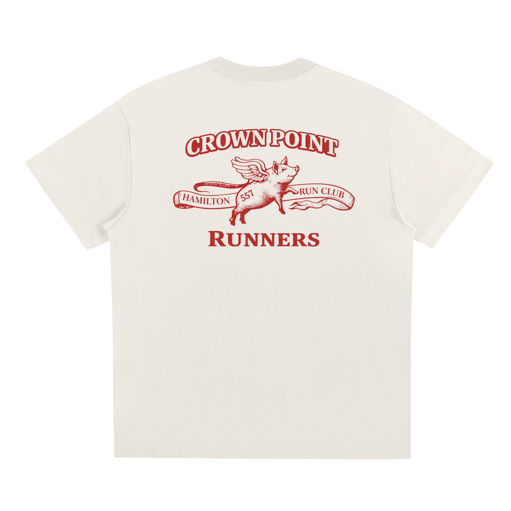Crown point runners tee
