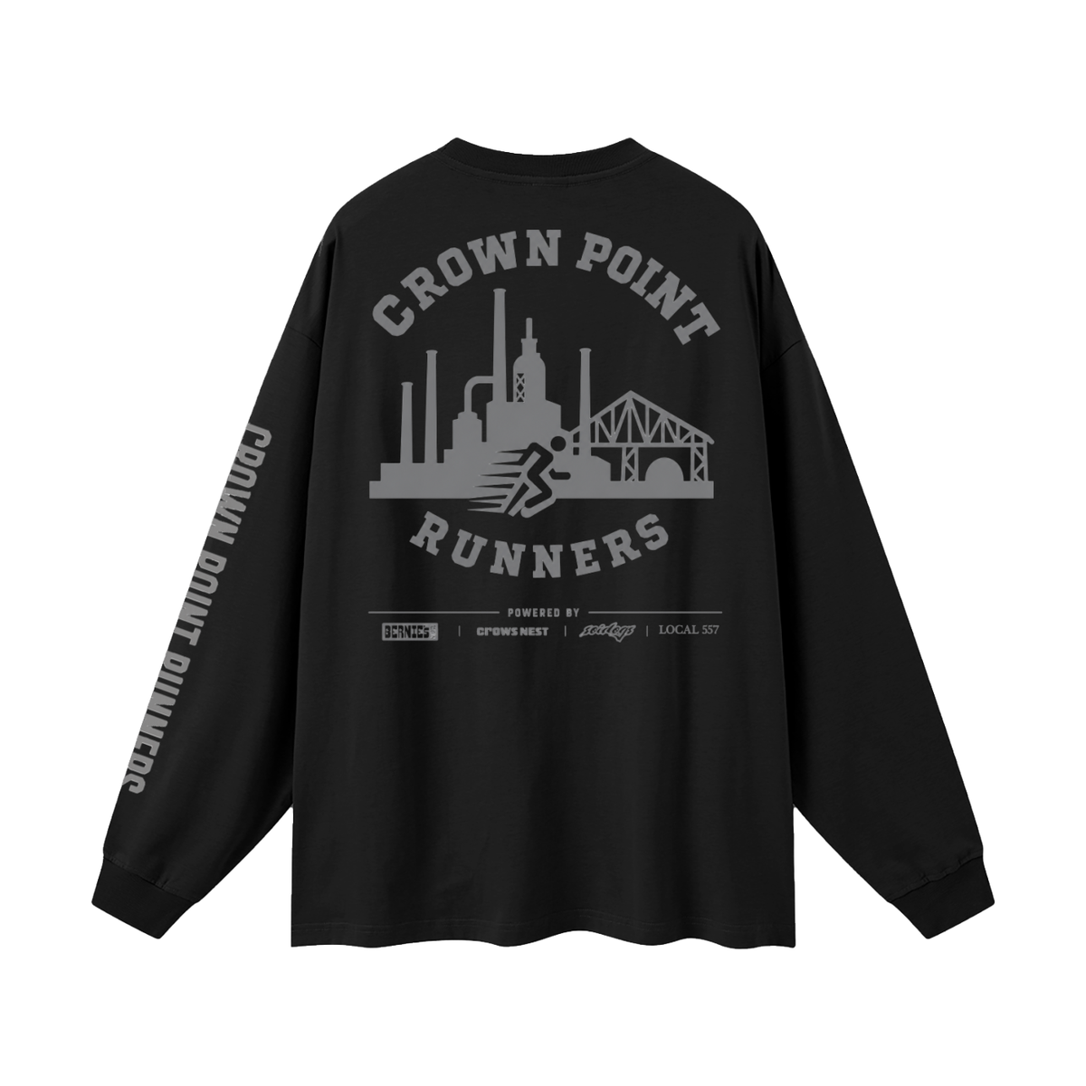 Road2Hope Oversize Long Sleeve T-Shirt