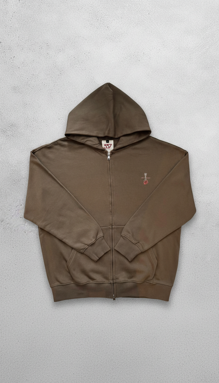 Rest In Peace Zip Up Hoodie